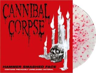 Disque vinyle Cannibal Corpse - Hammer Smashed Face (Limited Edition) (Clear With Red Splatter Coloured) (LP) - 1