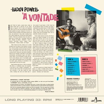 LP ploča Baden Powell - À Vontade (Reissue) (Limited Edition) (180 g) (LP) - 2