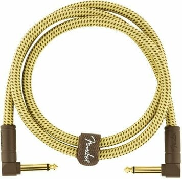 Adapter/Patch Cable Fender Deluxe Series 099-0820-098 Yellow 90 cm Angled - Angled - 2