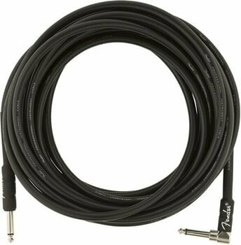 Nástrojový kabel Fender Professional Series Černá 7,5 m Rovný - Lomený - 2