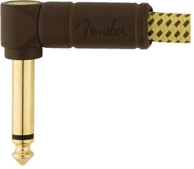 Patch kabel Fender Deluxe Series 099-0820-073 15 cm Lomený - Lomený Patch kabel - 1