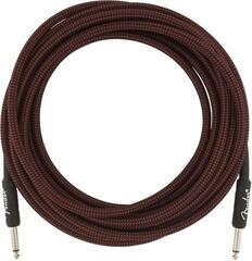 Câble d'instrument Fender Professional Series Red Tweed 5,5 m Droit - Droit Câble d'instrument - 1