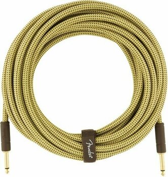 Instrument Cable Fender Deluxe Series Yellow 7,5 m Straight - Straight - 2