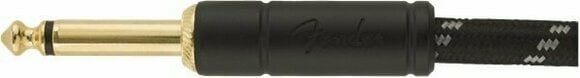 Instrument Cable Fender Deluxe Series Black 5,5 m Straight - Angled - 3
