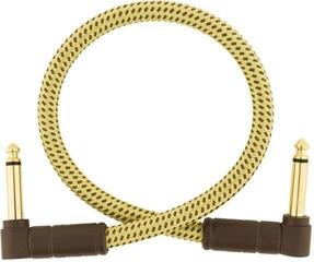 Patch kabel Fender Deluxe Series 099-0820-097 30 cm Lomený - Lomený Patch kabel - 1