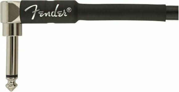 Nástrojový kábel Fender Professional Series Čierna 3 m Rovný - Zalomený - 3