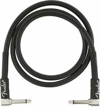 Kabel rozgałęziacz, Patch kabel Fender Professional Series A/A Czarny 90 cm Kątowy - Kątowy - 2