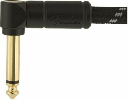 Câble pour instrument Fender Deluxe Series Noir 3 m Droit - Angle - 4