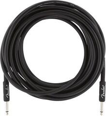 Instrument kabel Fender Professional Series Black 7,5 m Ravni - Ravni Instrument kabel - 1
