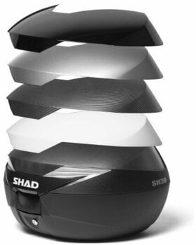 Akcesoria do motocyklowych sakw, toreb Shad Cover SH39 White - 2