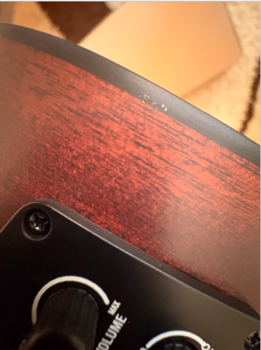 guitarra eletroacústica D'Angelico Premier Bowery LS Satin Vintage Sunburst guitarra eletroacústica (Danificado) - 3