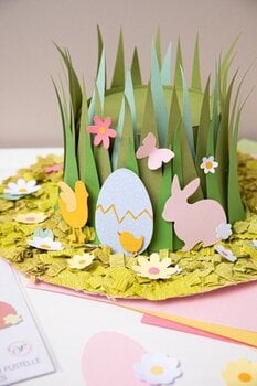 Stencil Sizzix 666108 Molde de corte Páscoa Formas 11 Peças - 2