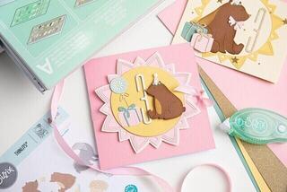 Šablona Sizzix 666126 Šablona za rezanje Gozdne živali 11 Kosov - 1