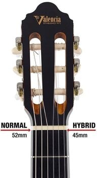 Klasszikus gitár Valencia VC204HL 4/4 Natural Klasszikus gitár - 5