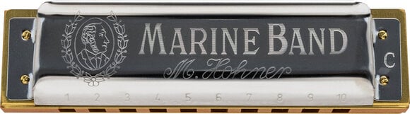 Diatonske usne harmonike Hohner Marine Band 1896 Classic Harmonic A Minor Diatonske usne harmonike - 4