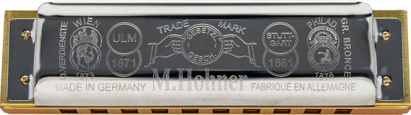 Diatonische mondharmonica Hohner Marine Band 1896 Classic G-Harmonic Minor Diatonische mondharmonica - 5