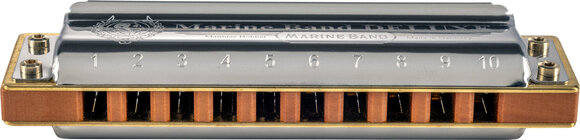 Muzicuță diatonică Hohner Marine Band Deluxe Eb-Richter Muzicuță diatonică - 2