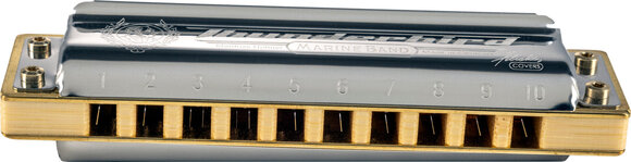 Dijatonske usna harmonika Hohner Marine Band Thunderbird Richter-LLF ( Low Low F ) Dijatonske usna harmonika - 2