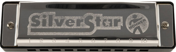 Harmónica diatónica Hohner Silver Star Bb-Richter Harmónica diatónica - 4