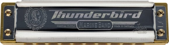 Dijatonske usna harmonika Hohner Marine Band Thunderbird LBb ( Low BBb )-Richter Dijatonske usna harmonika - 4