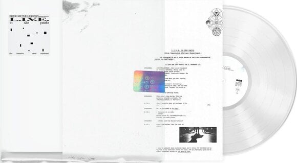 Disc de vinil Bring Me The Horizon - L.I.V.E. In Sao Paulo (Live Immersive Visual Experiment) (Crystal Clear Coloured) (2 LP) - 2