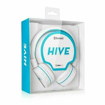 Wireless On-ear headphones Niceboy HIVE White - 6