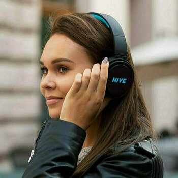Wireless On-ear headphones Niceboy HIVE XL Black - 8
