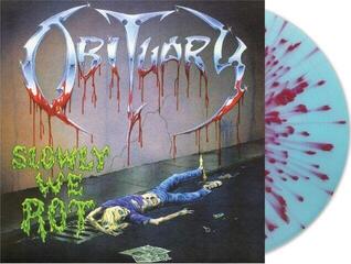 Vinylplate Obituary - Slowly We Rot (Reissue) (Expanded/Limited Edition) (Blue/Blood Splatter Coloured) (LP) - 1