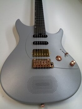 Guitarra elétrica Enya Music Inspire Ozielzinho Cust Midnight Gray Guitarra elétrica (Tao bons como novos) - 2