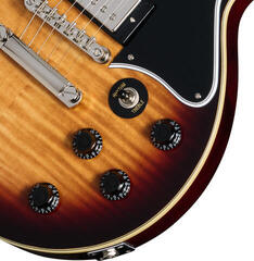 Guitarra elétrica Epiphone Les Paul Special Double Cut Figured Bourbon Burst Guitarra elétrica - 5