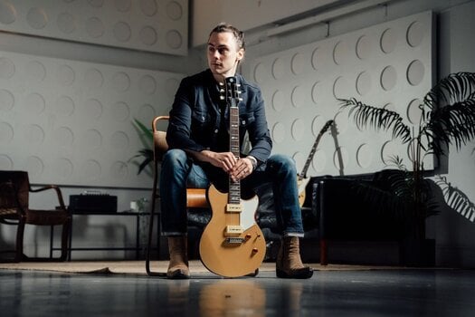 Elektrická kytara Yamaha Revstar RS02CB Chris Buck Signature Honey Gold Elektrická kytara - 15