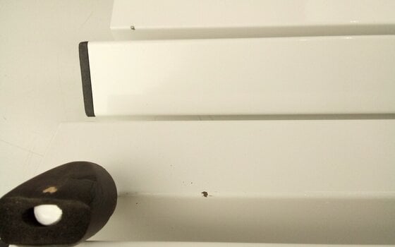 Metalna klavirska stolica Pianonova PS2025WH Metalna klavirska stolica White (Polovno) - 3