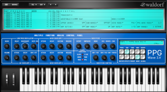 VST Instrument Waldorf PPG Wave 3.V - Version 2.0 (Digitális termék) - 2