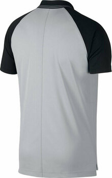 Polo košeľa Nike Dry Essential Tipped Pánska Polo Košeľa Wolf Grey/Black 2XL - 2