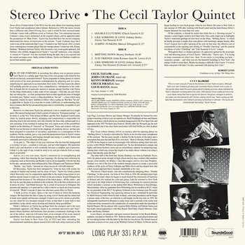 LP platňa Cecil Taylor Quintet - Stereo Drive (Reissue) (LP) - 2