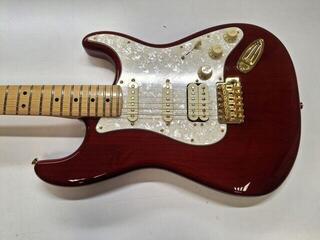 E-Gitarre Fender Tash Sultana Stratocaster MN Transparent Cherry E-Gitarre (Beschädigt) - 1