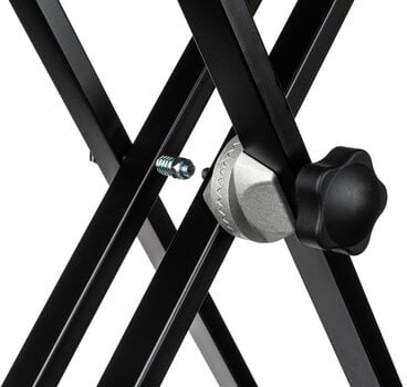 Hopfällbart keyboardstativ Soundking DF 030 Hopfällbart keyboardstativ Black - 8