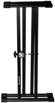 Hopfällbart keyboardstativ Soundking DF 030 Hopfällbart keyboardstativ Black - 9