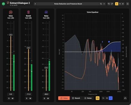 Студио софтуер Plug-In ефект Acon Digital Extract:Dialogue 2 (Дигитален продукт) - 3