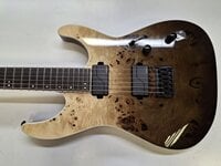 ESP LTD M-1000 HT BLKFD Black Fade Elektrisk guitar