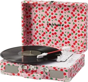Bärbar skivspelare Crosley Cruiser Plus Retro Cherry Bärbar skivspelare - 6