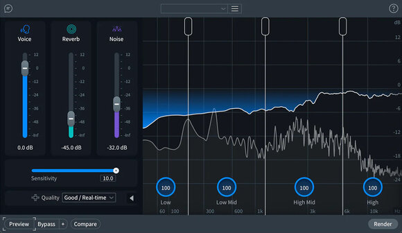 Update / Upgrade / Expansion iZotope RX 11 Advanced: Upgrade from RX Ele or Ele Suite (Digitaalne toode) - 7