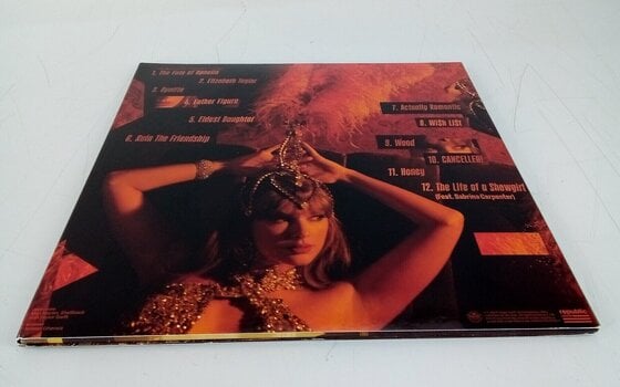 Vinylplate Taylor Swift The Life Of A Showgirl (Portofino Orange Glitter Coloured) (LP) (B-Stock) #988098 - 3