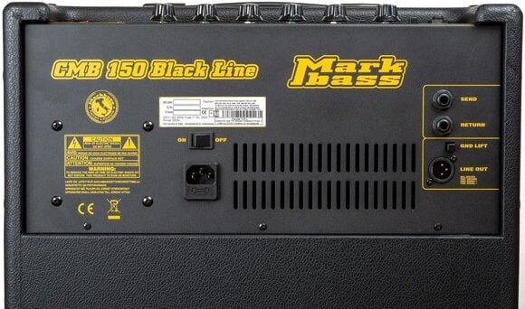 Bosinės gitaros derinys Markbass CMB102 Black Line - 4