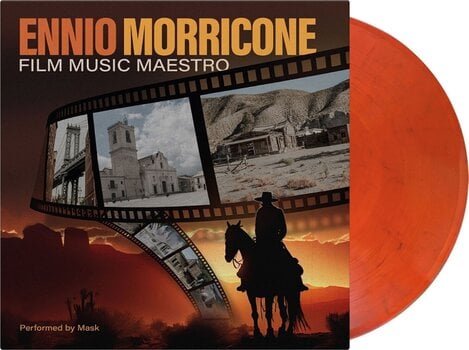 LP ploča Mask - Ennio Morricone - Film Maestro (Limited Edition) (Transparent Red/Black Coloured) (180 g) (LP) - 2