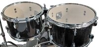 Yamaha RDP2F5BLGCPSET Black Glitter Set Batteria Acustica