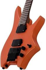 Guitare headless HILS Guitars HN5 NEXT Metallic Coral Orange  Guitare headless - 2