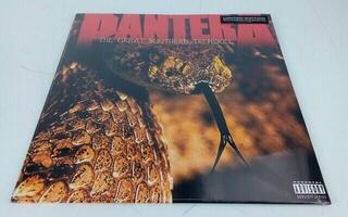 Disco de vinil Pantera - Great Southern Trendkill (Reissue) (White And Sandblasted Orange Marbled Coloured) (LP) (Apenas desembalado) - 1