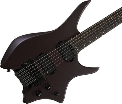 Hodeløs gitar HILS Guitars HN5 NEXT Metallic Deep Purple - 2