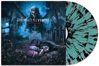 Vinyylilevy Avenged Sevenfold - Nightmare (Reissue) (Electric Blue/Black Splatter Coloured) (2 LP) - 1